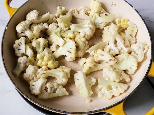 sauteed cauliflower