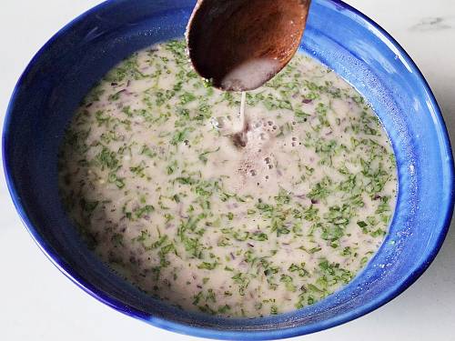 consistency of batter