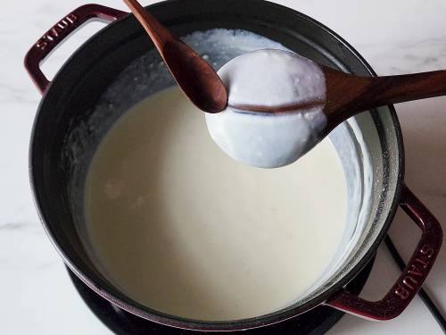 consistency of white sauce