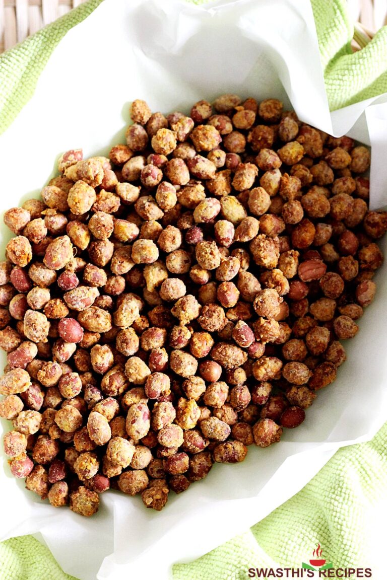 Masala Peanuts (Spicy Roasted Peanuts)