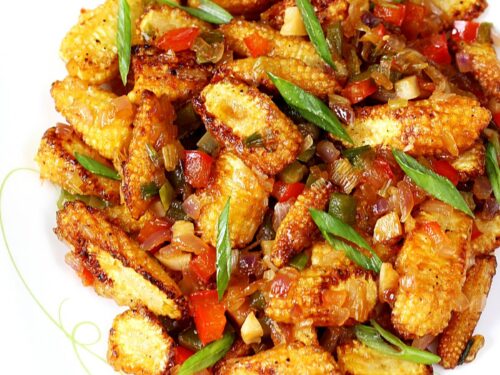 Baby Corn Manchurian