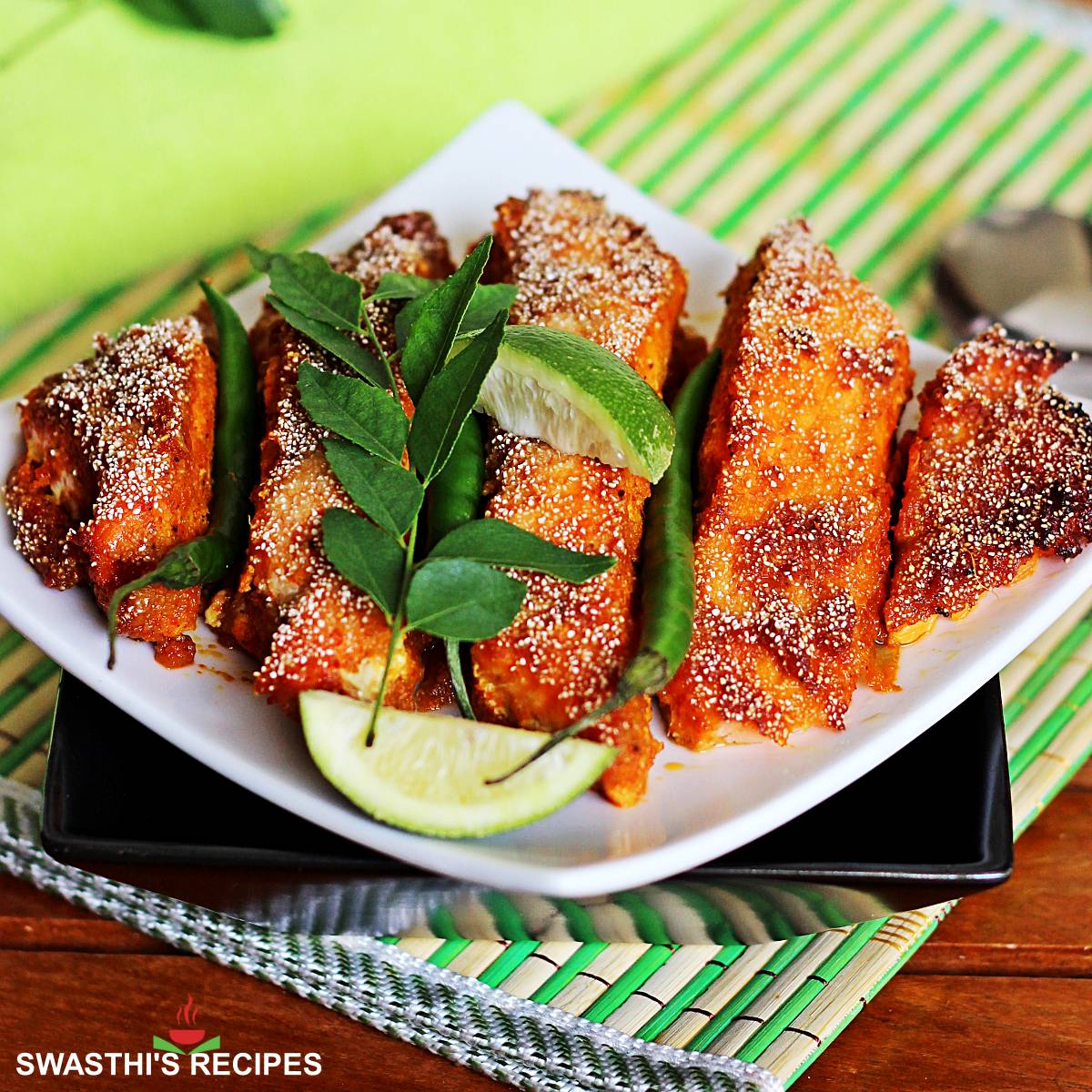 Grilled Fish with Indian Spices