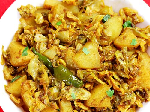 Cabbage Sabzi