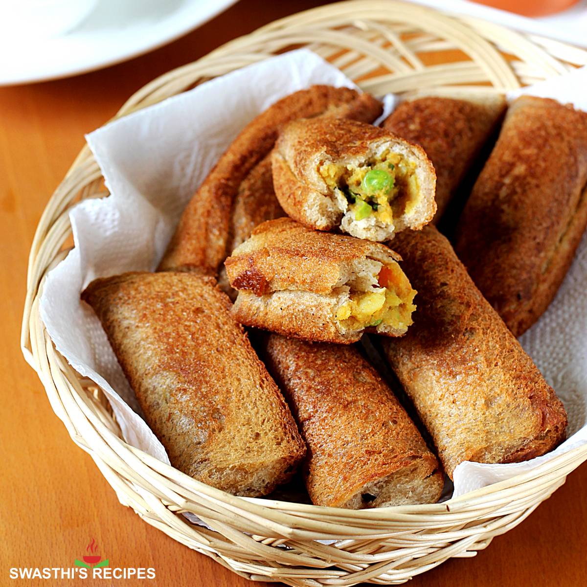 Bread Roll Recipe (Potato Stuffed Rolls)-image