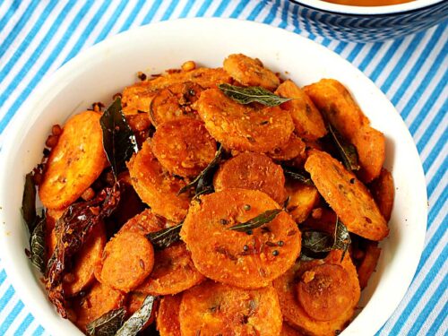 Vazhakkai Fry - Poriyal