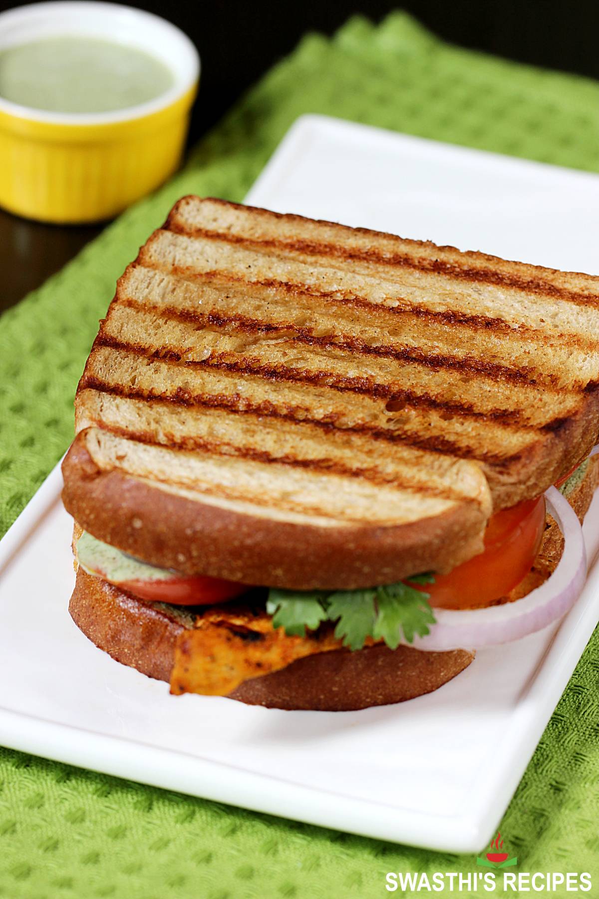 Grilled chicken sandwich