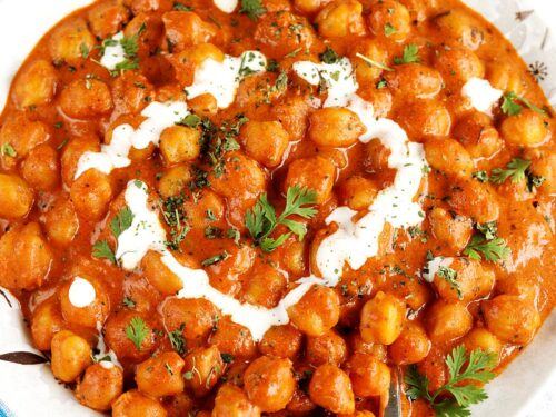 Indian Butter Chickpeas