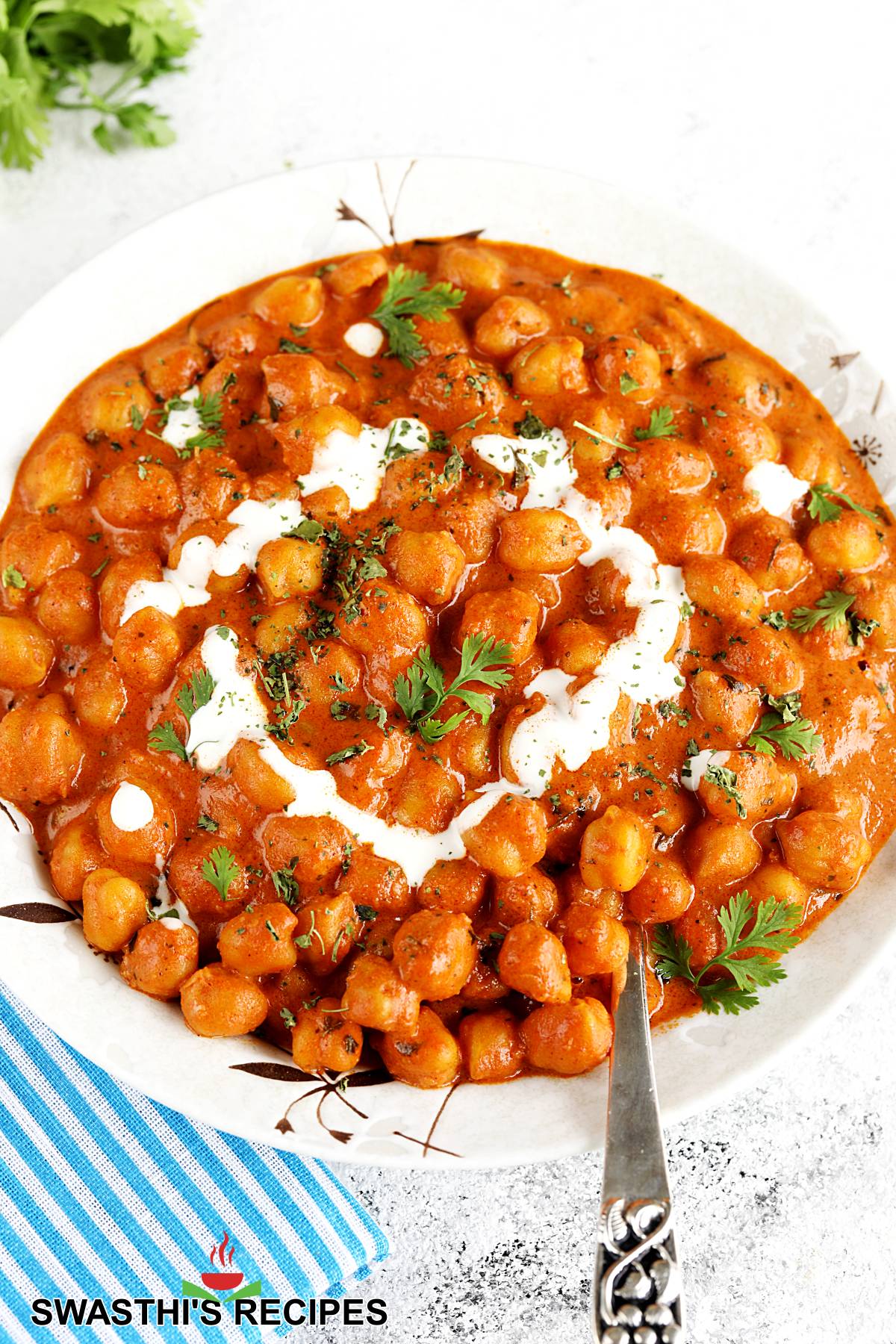 Indian Butter Chickpeas