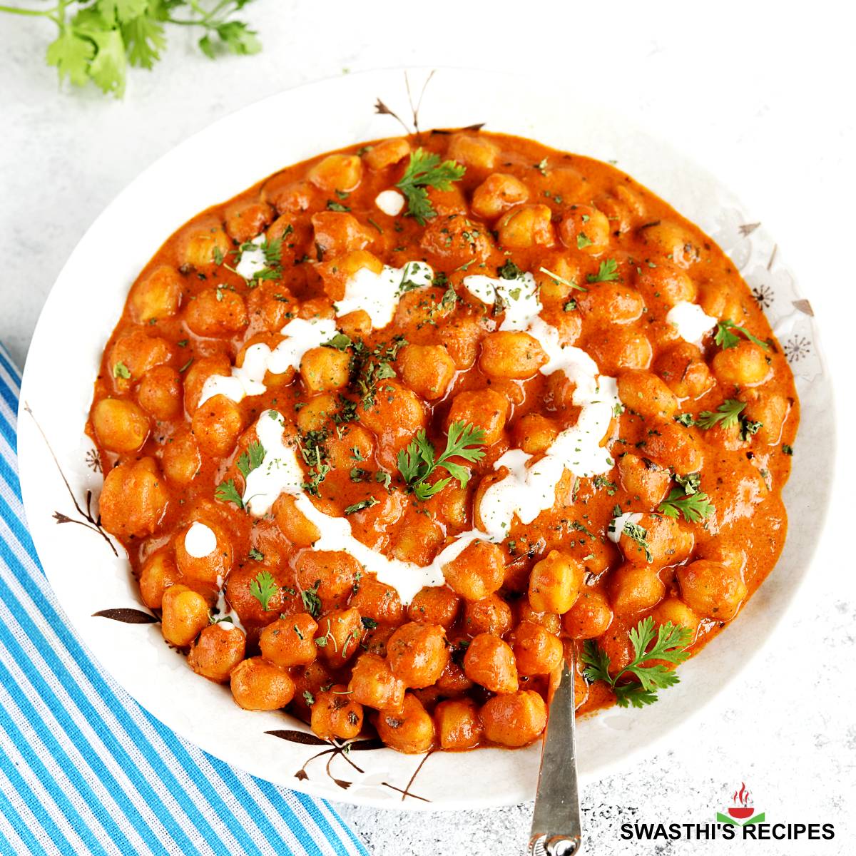 Butter Chickpeas Recipe