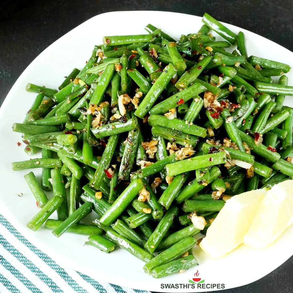 Garlic Green Beans Recipe