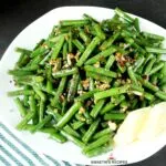 Garlic Green Beans Recipe