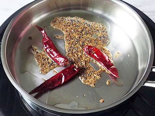 tempering cumin and mustard