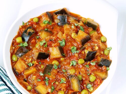 Eggplant Curry - Indian Brinjal Curry