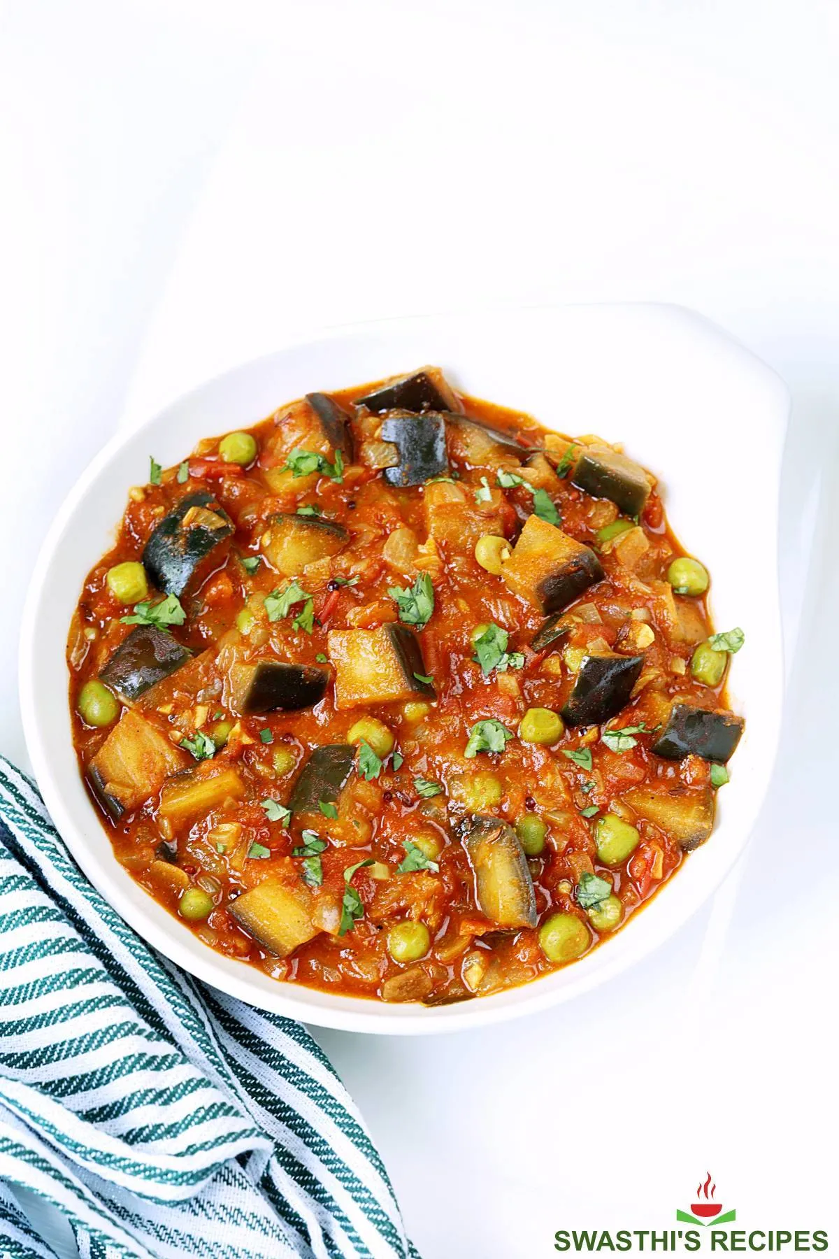 Eggplant Curry - Indian Brinjal Curry
