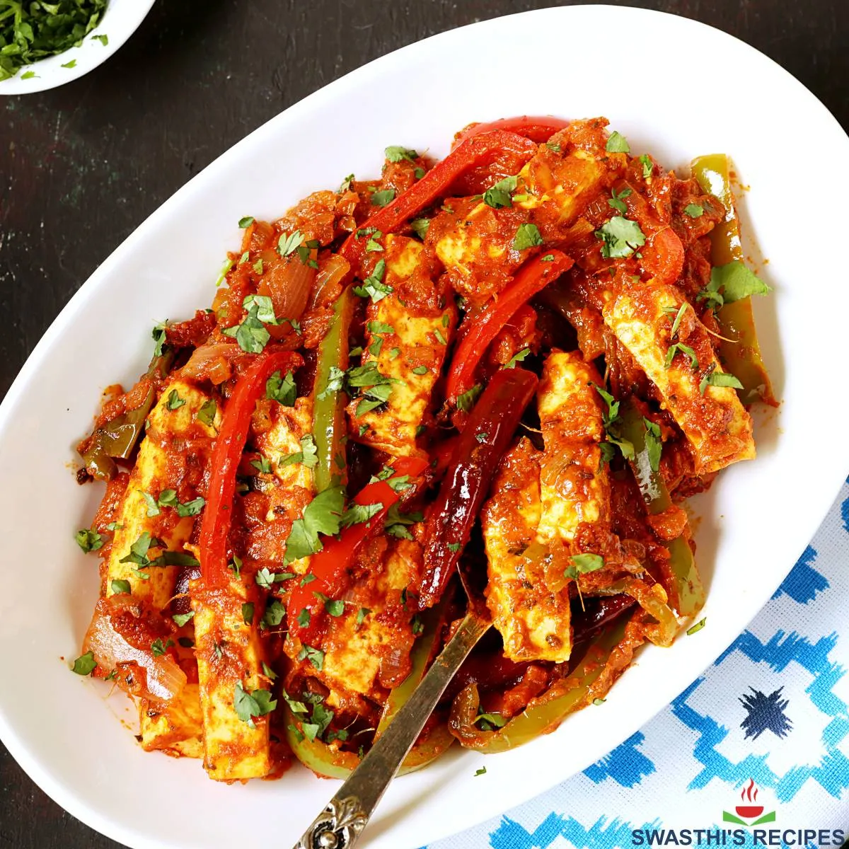 Paneer Jalfrezi Recipe - Restaurant style