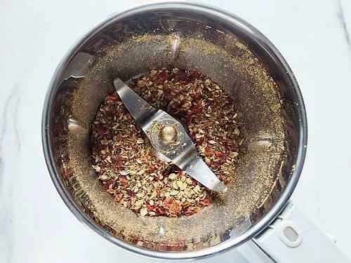crushed spices to make kachori