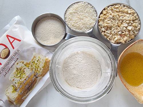 ingredients for the filling