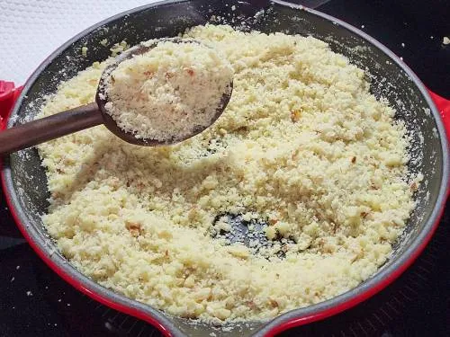 cooled down gujiya filling should be dry