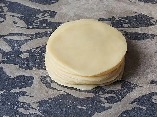 stacked puris to make gujiya