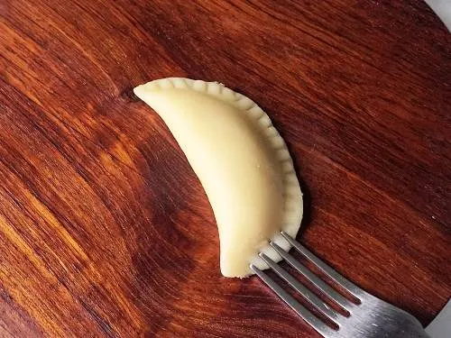 press down with a fork