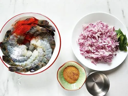 ingredients for the curry