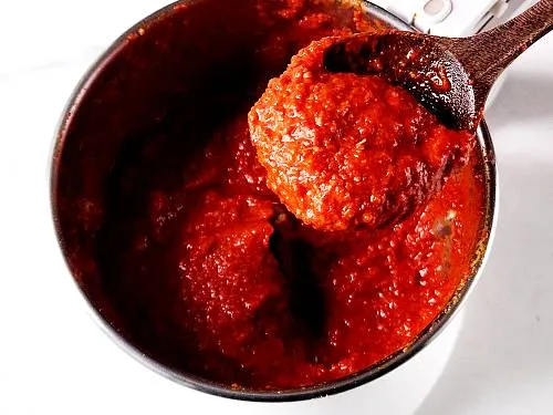 smooth paste for shrimp vindaloo