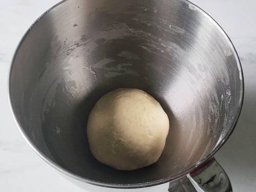 soft dough in a bowl