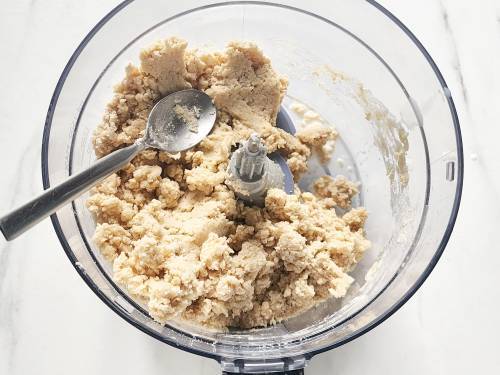 adding more milk to make the dough