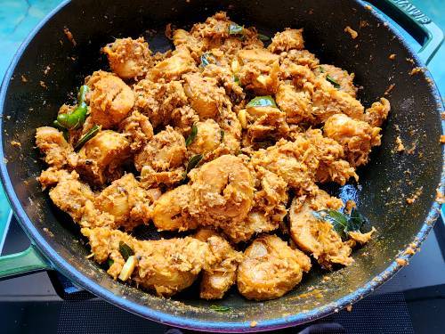 final texture of the cooked dish