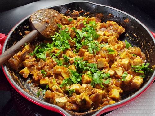 paneer stuffing