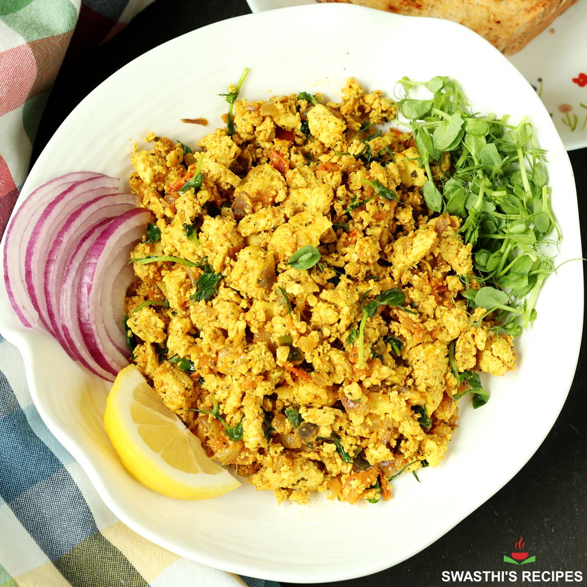 Tofu Bhurji Recipe