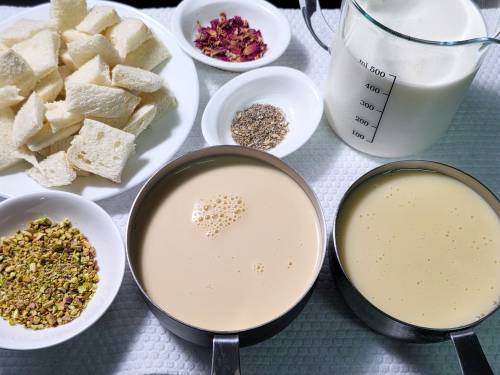 ingredients to make malai kulfi